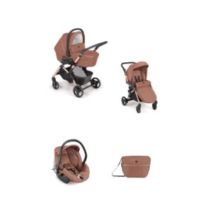 Trio cam fluido easy 962 ruggine con ovetto Area Zero Telaio Gold Borsa Inclusa