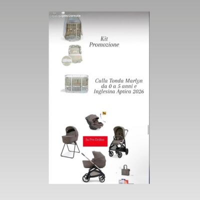 Kit Marlyn e Aptica 2026 Mokka recline evo
