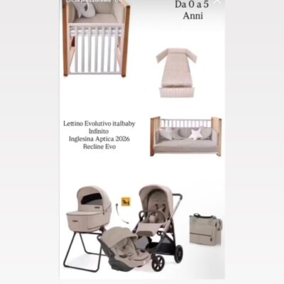 Kit infinito Italbaby e Aptica 2026 recline evo vicuna beige