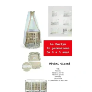 Promozione Limitata Marlyn Culla Tonda Evolutiva