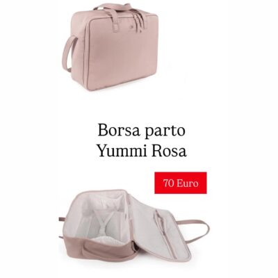 BORSA PARTO YUMMI ROSA PROMO A TEMPO