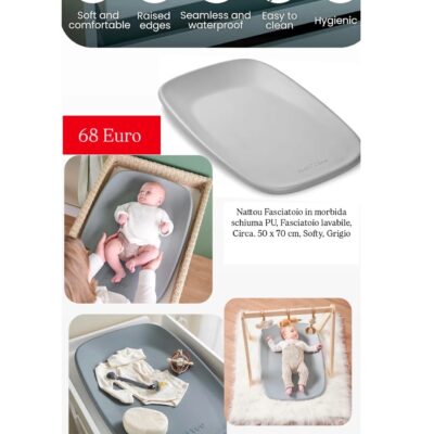 NATTOU FASCIATOIO SOFTY GRIGIO PROMO A TEMPO