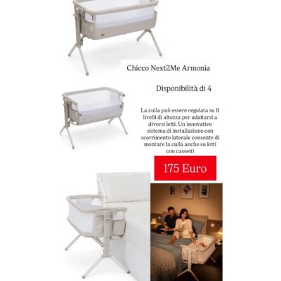 Chicco Next2Me Armonia PROMO A TEMPO