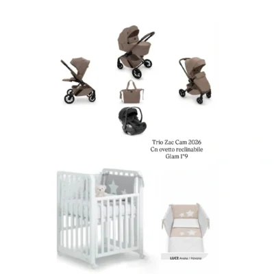 Promozione Kit Trio Zac Cam 2026 cn Glam 1*9