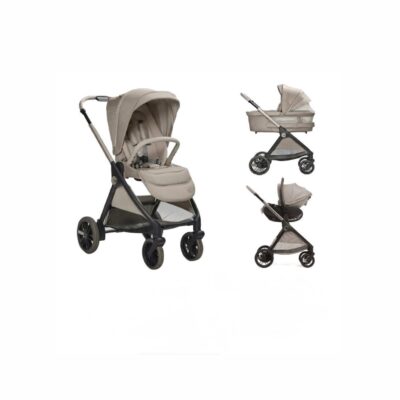 CHICCO TRIO BELLAGIO FLEXI COT FIRST SEAT RECLINE COMO BEIGE PROMOZIONE