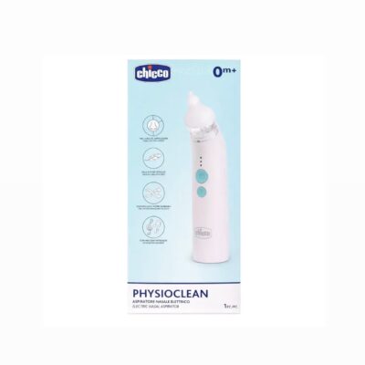 Chicco Aspiratore Nasale Elettrico, 3 Livelli di Aspirazione, 2 Beccucci Intercambiabili, con Melodie Integrate