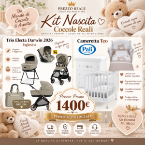 Kit Nascita Coccole Reali 2026 Disponibilità Limitata